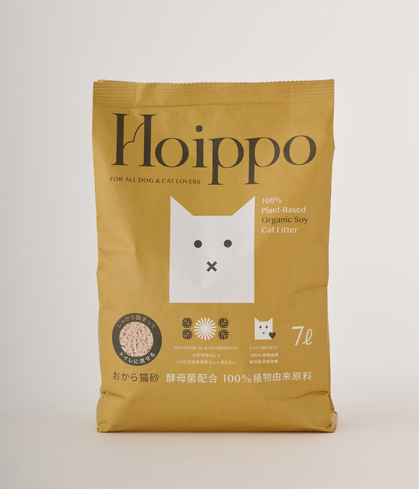 Hoippo 植物由来100% おから猫砂（7L）