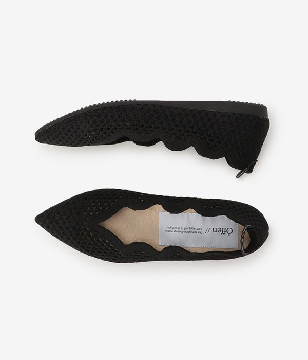 pointed - SCALLOP MESH