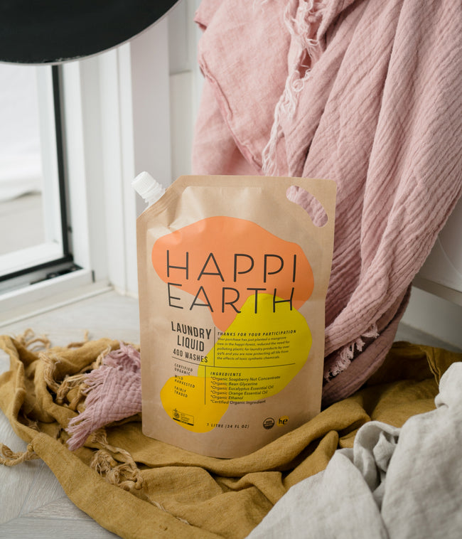 Happi Earth 認定オーガニック洗濯用洗剤 | ELEMINIST 通販 | 環境・人